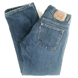 Levi's 505 Regular Blue Jeans, Boys 10 Husky